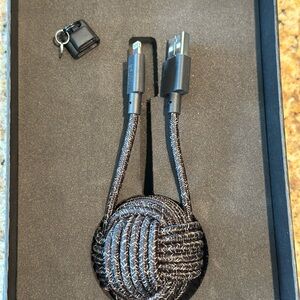 Black Braided Charging Cable